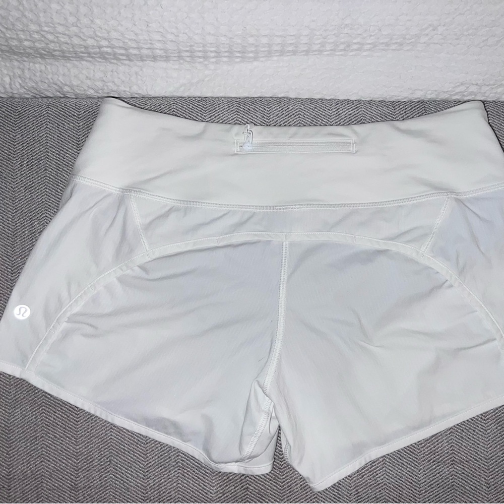 Lululemon White Shorts